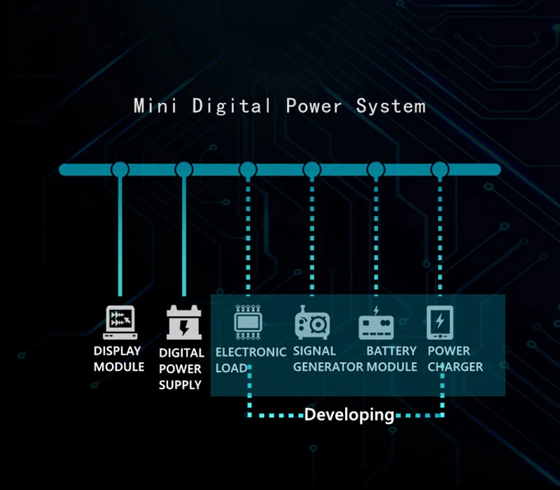 MDP-XP мини цифровая система питания программируемая MDP P905 постоянное напряжение постоянный ток числовое управление линейный 90 Вт