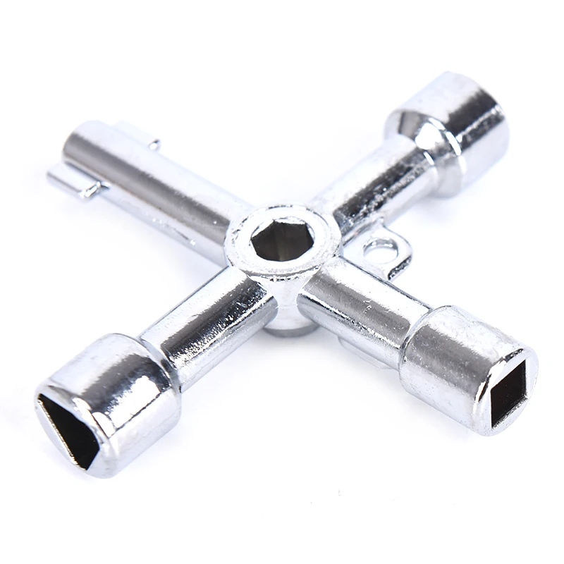 Multi-function-Silver-4-In-1-Universal-Cross-Key-Triangle-Key-For-Train ...