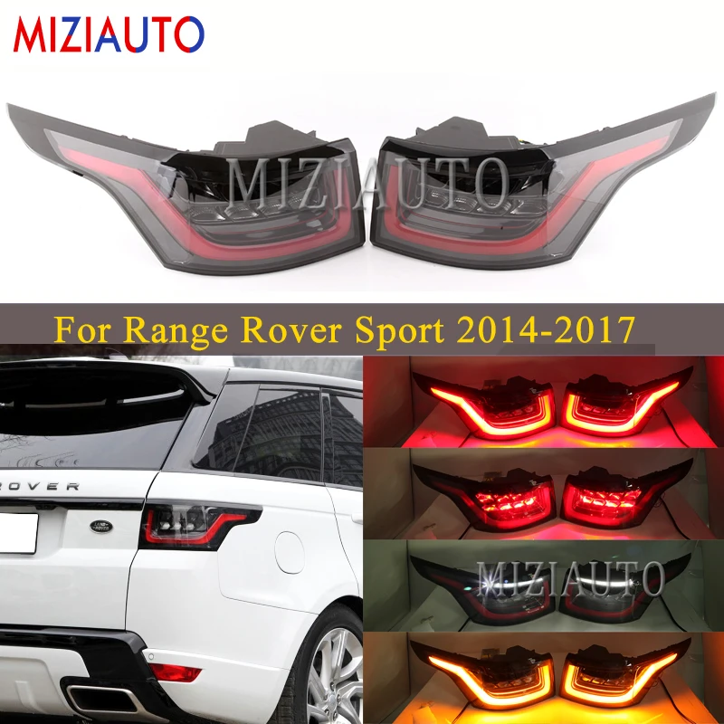 

1 Set LED Rear Tail Light For Land Rover For Range Rover Sport 2014-2017 Tuning Parts Old To New Upgraded 2018 tail lights stop