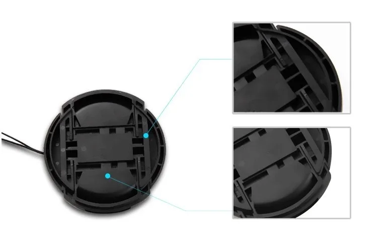 Однообъективного цифрового зеркального Камера крышка объектива Универсальный ко всем бренд Камера 12 шт./пакет 49 52 55 58 62 67 72 77 мм