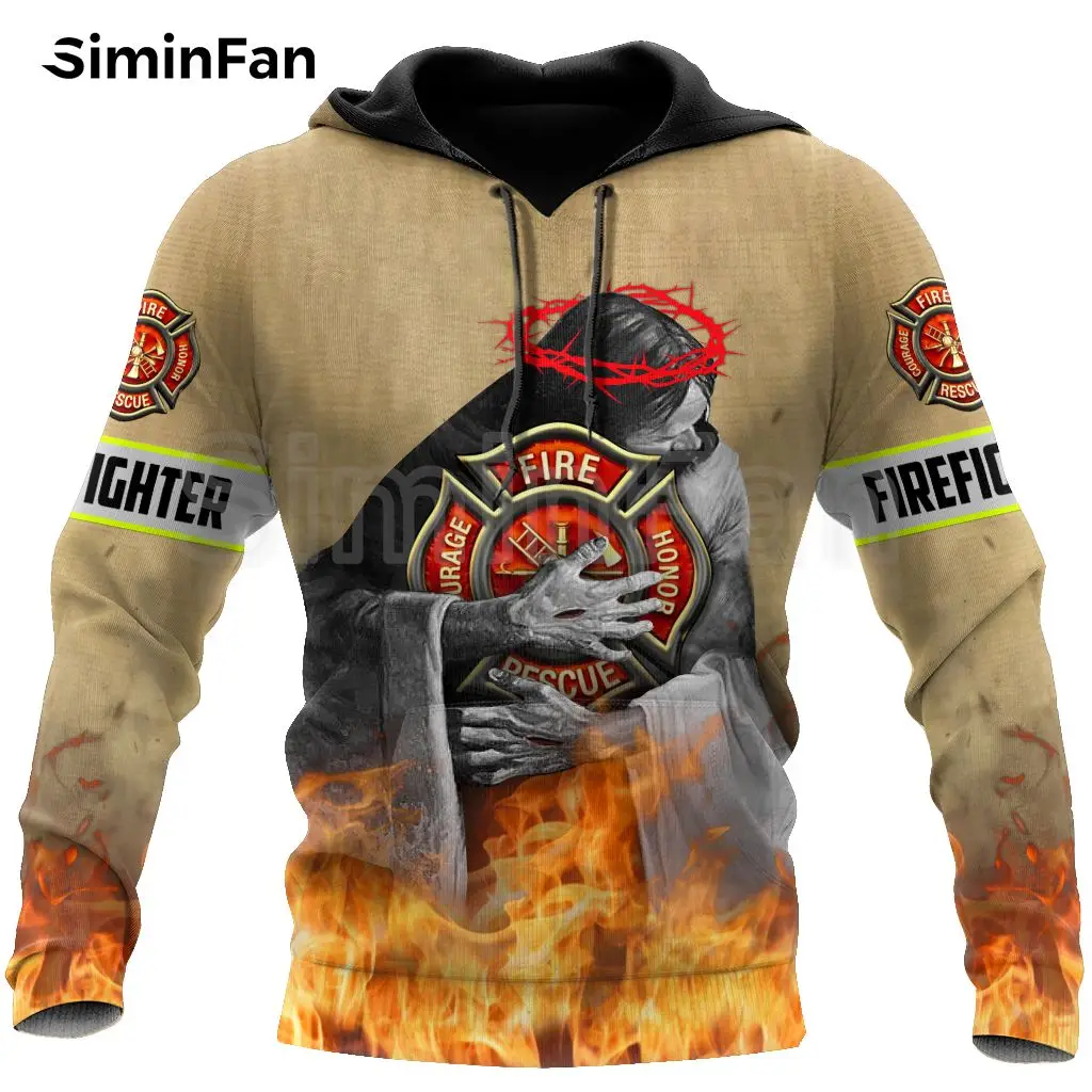 

Firefighter Fireman Camo Mens 3D Print Hoodies Unisex Casual Sweatshirt Harajuku Pullover Women Tracksuit Coat Hip-Hop Jacket 14