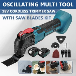 Outil multifonctionnel de type balançoire, vitesse variable, outil électrique reconditionné, scie électrique adapté à la batterie Makita 18V 