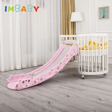 Детская водная горка IMBABY, детская кровать, маленькая кровать, вдоль дивана, горки, доска, Детская семейная игровая площадка, пластиковая горка