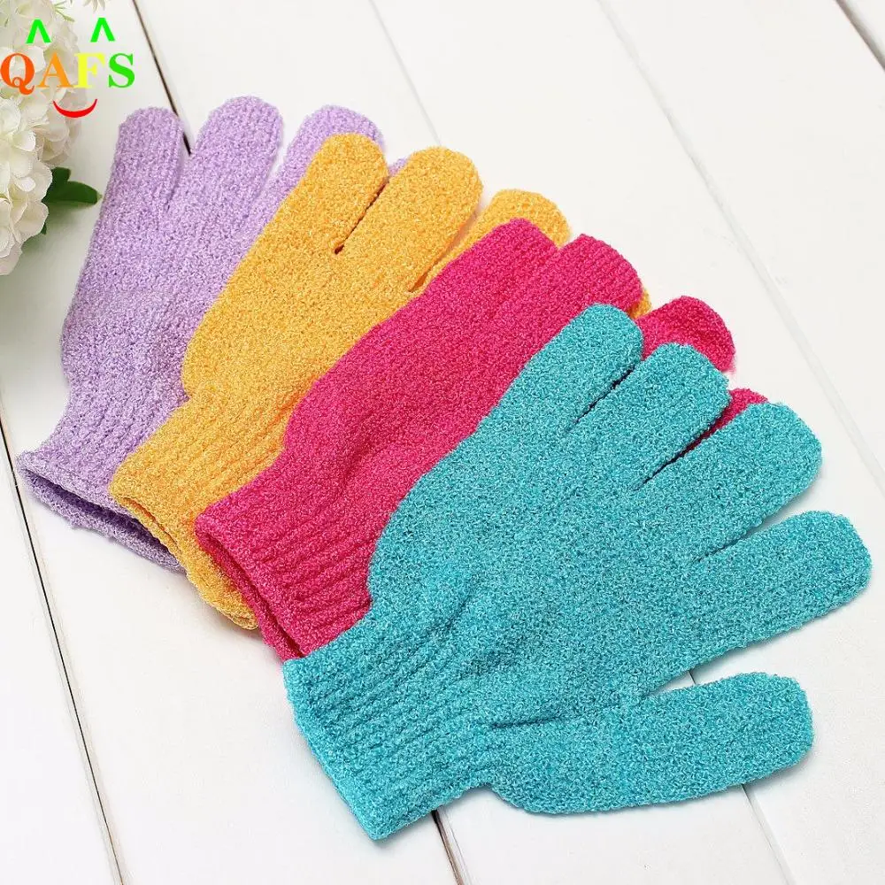 Back Scrub Exfoliating Body Massage Sponge Bath Gloves skin bath shower wash cloth Shower Scrubber Moisturizing Spa Skin Cloth