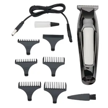 

Professional Black Electric Hair Clippers LCD Display USB Rechargeable Multifunctional Trimmer Household Cutting Grooming Limit