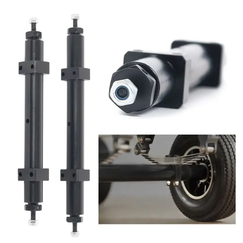 

Metal Unpowered Rear Axle 120mm 140mm for 1/14 Tamiya Trailer 1/10 RC Car DIY Upgrade Parts