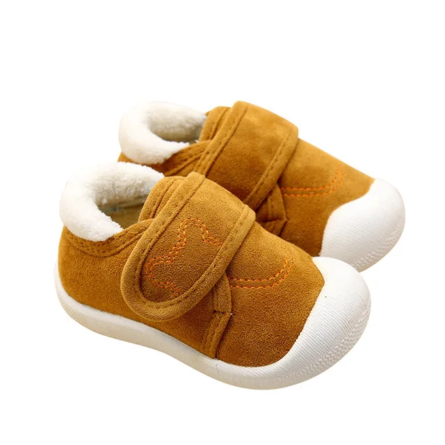 Baby Winter Shoes Infant Toddler Newborn Prewalker Girls Boys First Walker Chamois Leathers Snowfield Booties Boot Zapatos Bebe