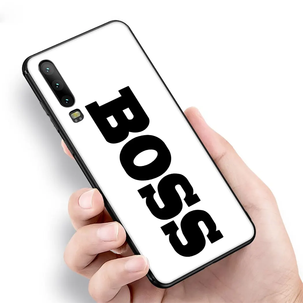 Мягкий силиконовый чехол IYICAO Boss Girl Для huawei P Smart Z Plus P30 P20 P10 Lite Pro, чехол для телефона