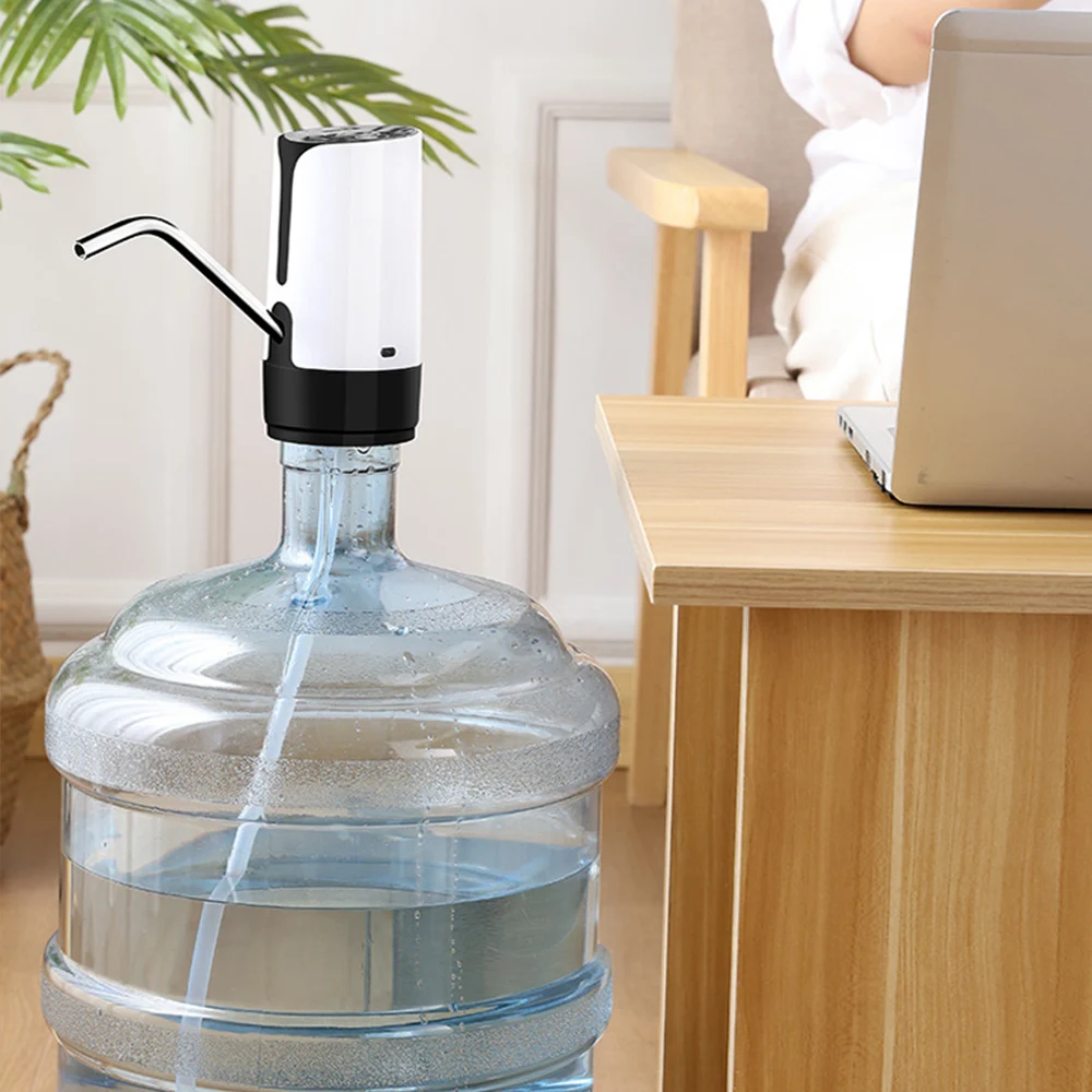 Портативный Электрический диспенсер для воды, бутылка для воды, USB Перезаряжаемый автоматический насос для питьевой воды, домашний офис, бутылка для воды, насос
