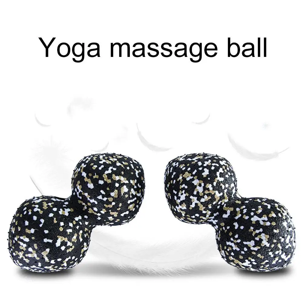 Myofascial релиз фитнес арахисовый Массажный мяч фасции массажер роликовый Пилатес Йога тренажерный зал расслабляющий тренажер фитнес-Мячи