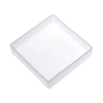 

Silicone Mold DIY Square Rectangle Exopy Resin Mirror Crafts Jewelry Decoration new
