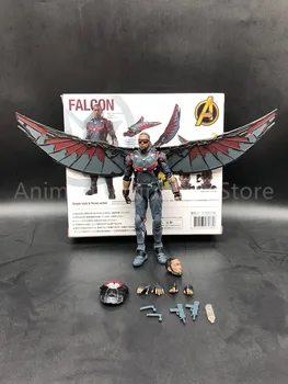

16cm New Movie Avengers Infinity War SHF Falcon Action Figure PVC Movable collection of toy gifts