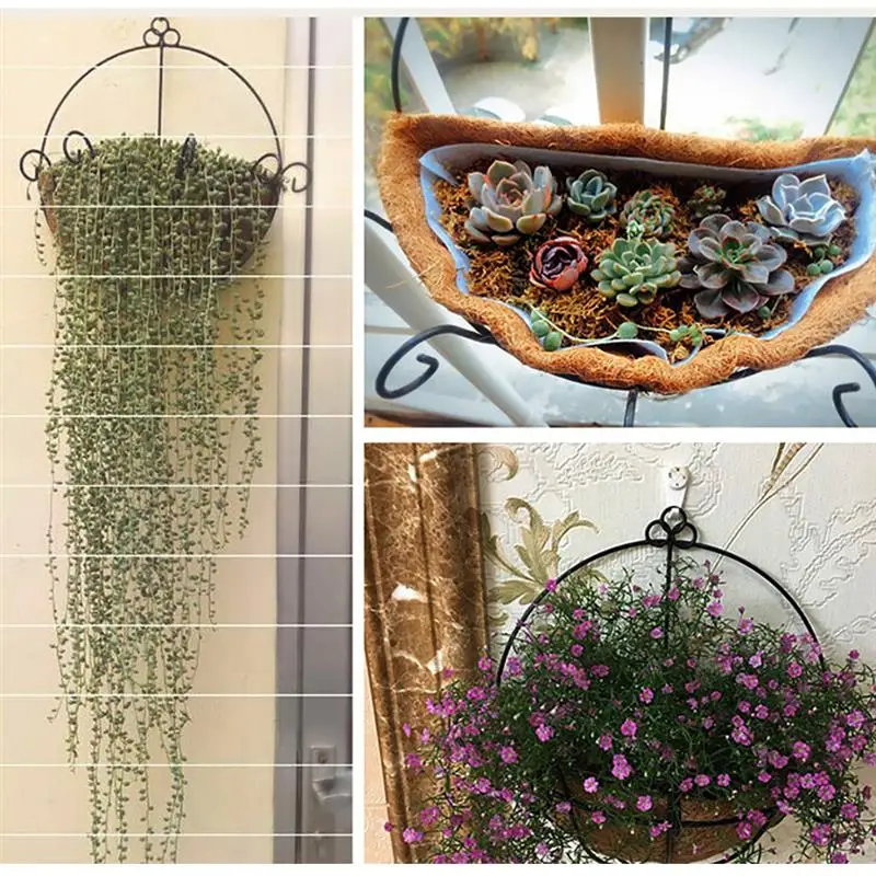 Горшок для выращивания цветов Садовые принадлежности из 2 какао фибры сменная