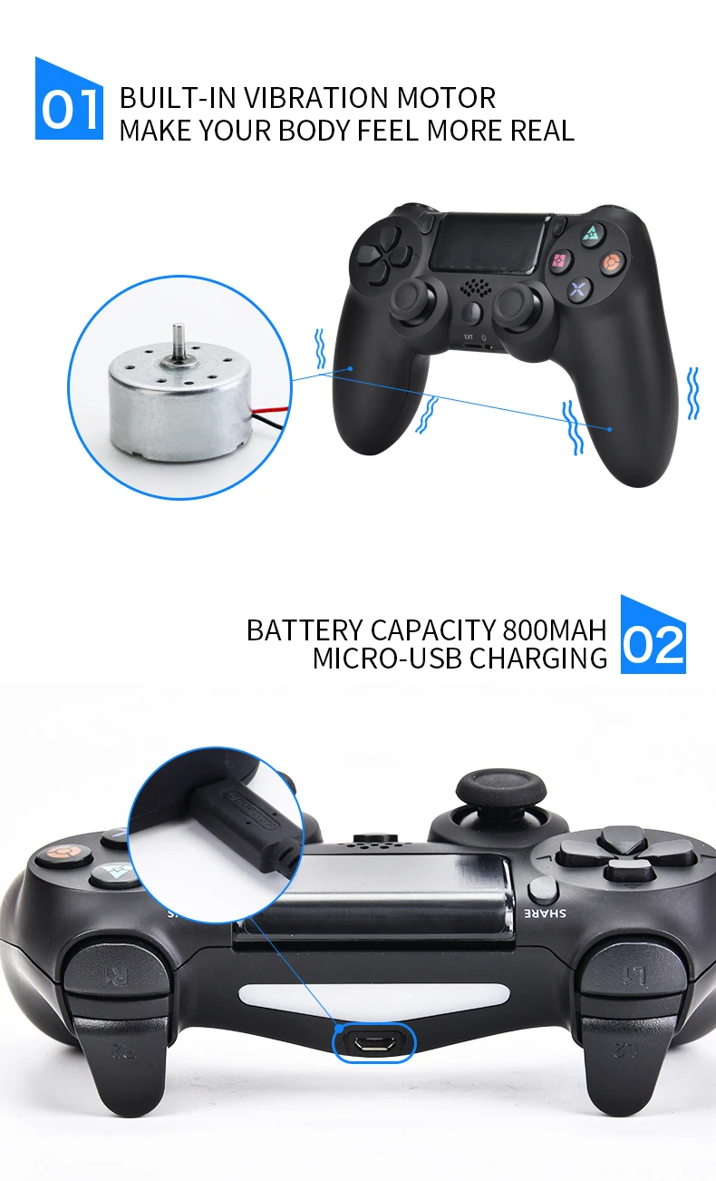 Данные лягушка беспроводной геймпад для PS4 контроллер для Playstation Dualshock 4 проводной/беспроводной джойстик Bluetooth геймпады