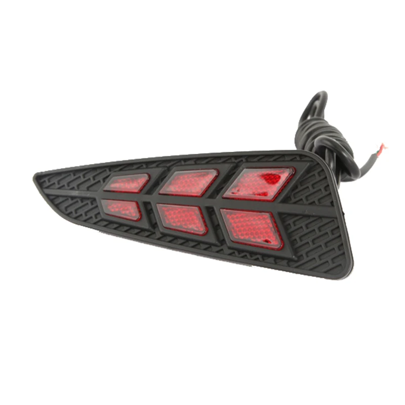 LED Rear Bumper Brake Light DRL Driving Fog Tail Fog Light Tail Bumper Light Sets For Toyota C-HR