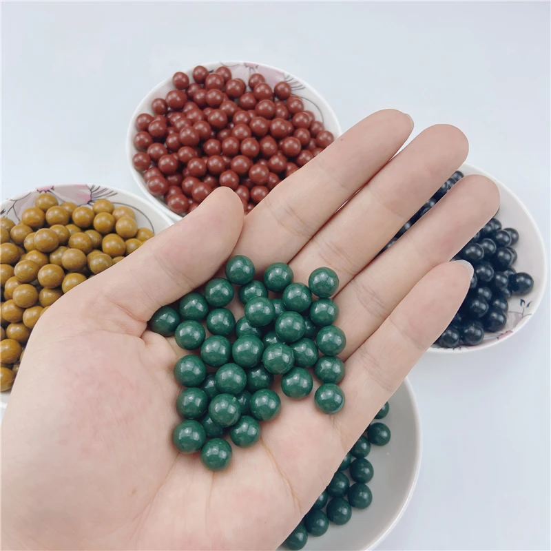Slingshot Ammo Hard Mud Ball 9-10mm 50/100pcs Outdoor Hunting