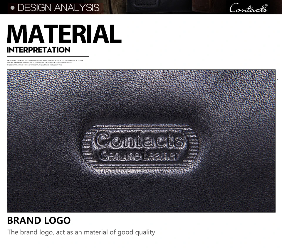 Contact's Men Makeup Bag Genuine Leather Large Waterproof Cosmetic Travel Bags Women Toiletry Organizer Big Wash Bag Zipper Case