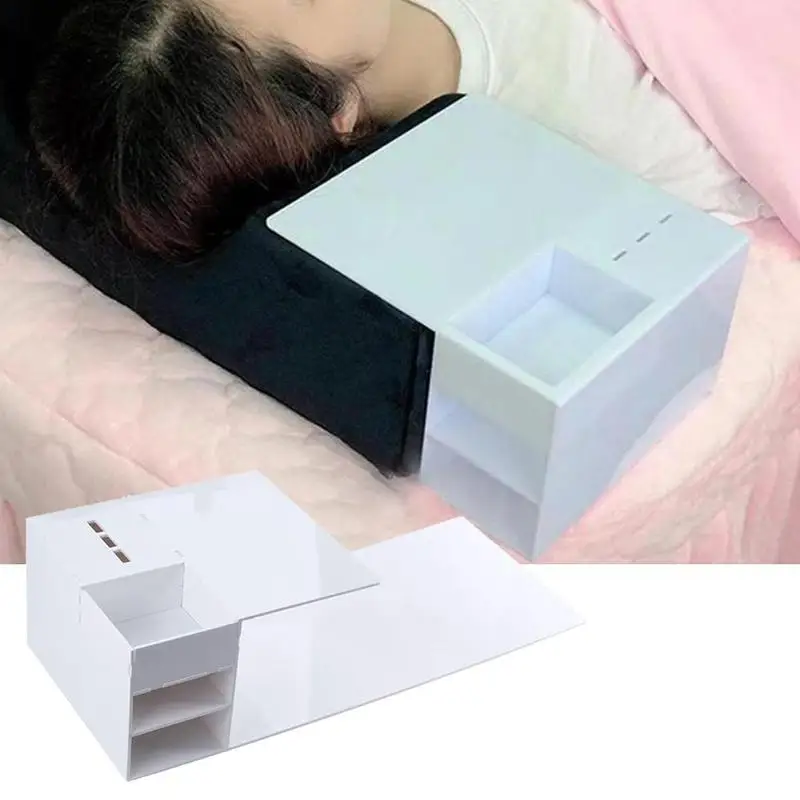 Detachable Multifunction Lash Grafting Slot Tool Shelf Acrylic Eyelash Grafting Tool Table for Salon