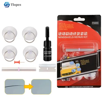 

Car Windshield Repair Kit Glass Windscreen Restore Repairing Tools Set Big Chip Crack Repairing Car Auto Kit car accessories