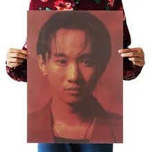 [A946] Kui 02 Ностальгический ретро плакат из крафт-бумаги экран для помещений кафе декоративная живопись