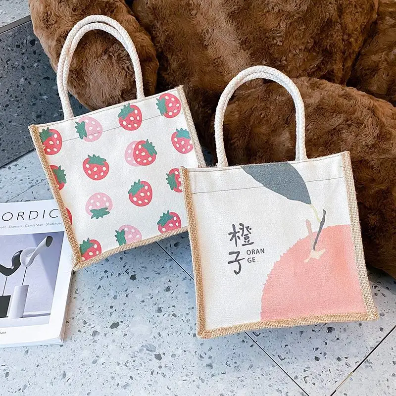 Bolso de lona japonés para mujer, bandolera pequeña de estilo coreano a la moda, para otoño e invierno, 2020
