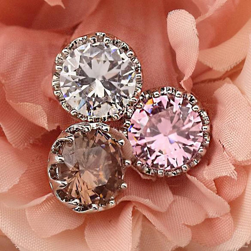 Блестящие пуговицы высококачественные декоративные с кристаллами рубашки