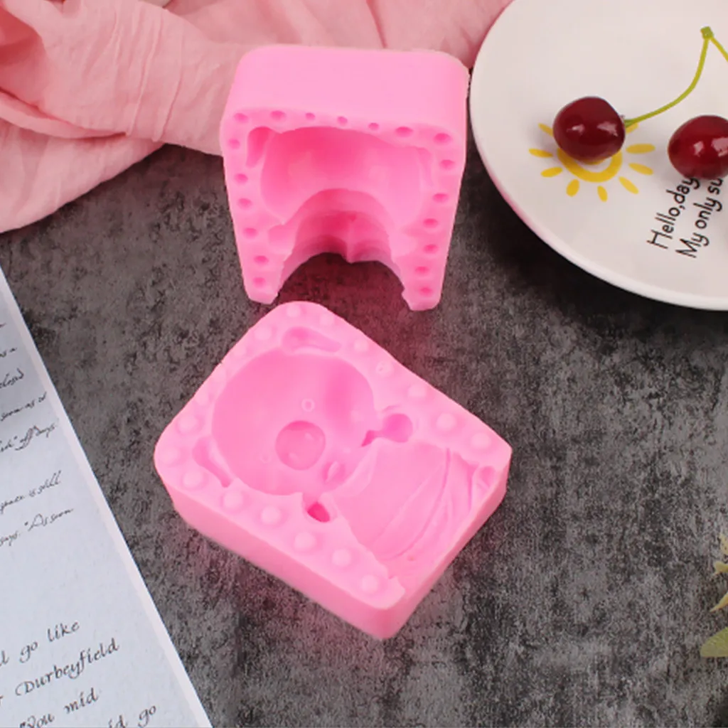 Силиконовая форма для торта DIY Форма слюна свинья шоколадное печенье глина украшение для помадной глазури инструменты форма для торта 3d-силикон 8,7