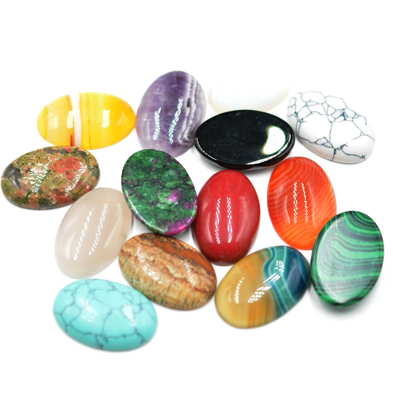 Lapis Lazuli Gem-Stone Jewelry-Making Oval Cabochon 22x30mm Natural Wholesale FLTMRH