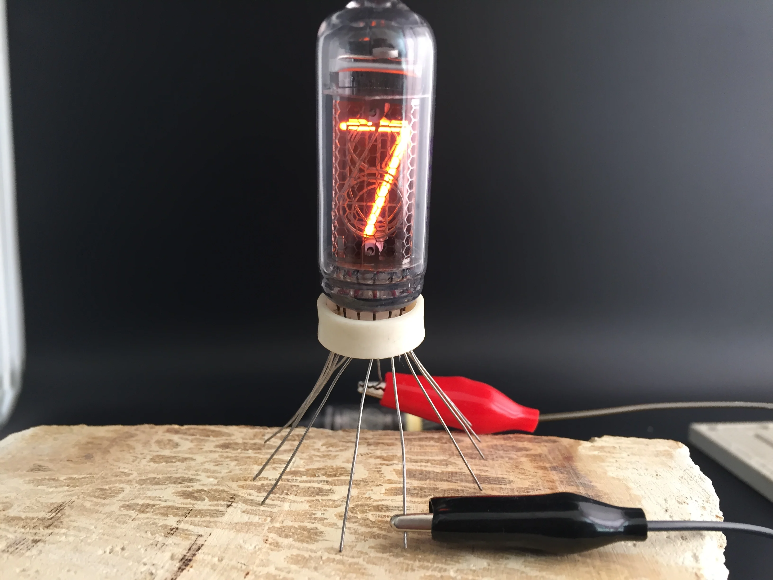 GHXAMP 1 шт. в-14 светящаяся трубка Nixie трубка аксессуары для дома Diy DC2-3mA сопротивление 50 к