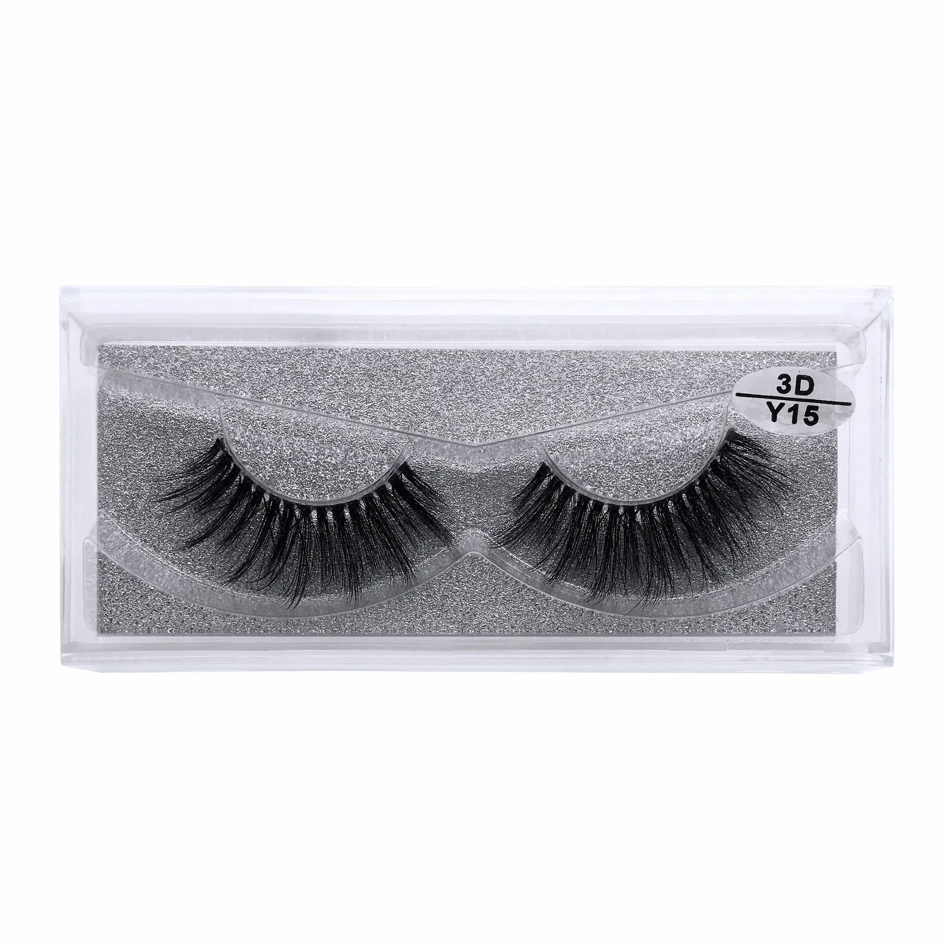 

1Pair 3D Mink Hair False Eyelashes Natural/Thick Long Eye Lashes Wispy Makeup Beauty Extension Tools