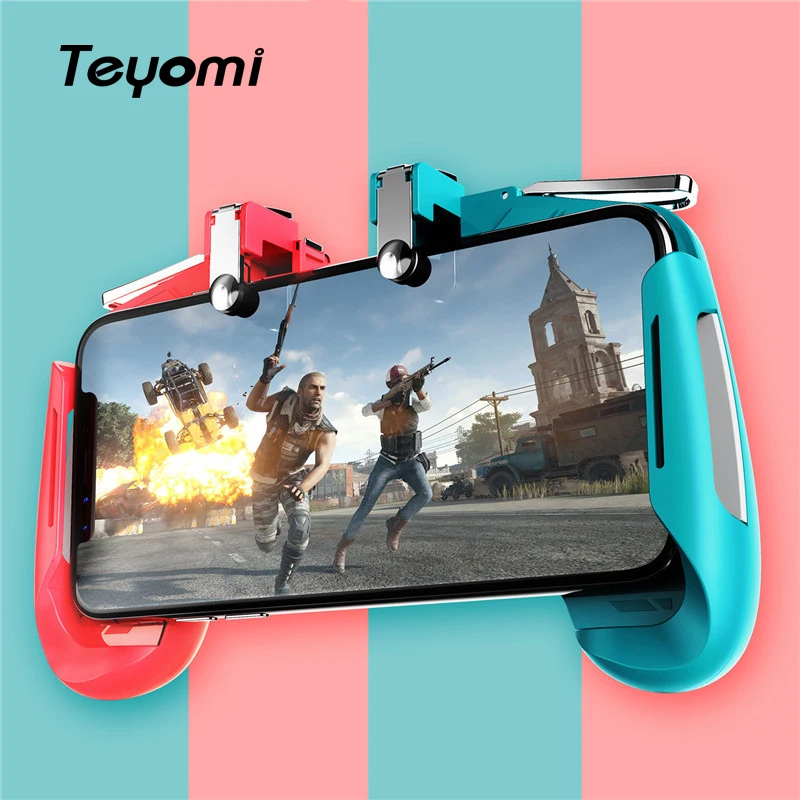 Teyomi Game Handl PUGB Helper четырехпальцевая связь E Peace Elite быстрая съемка кнопочный