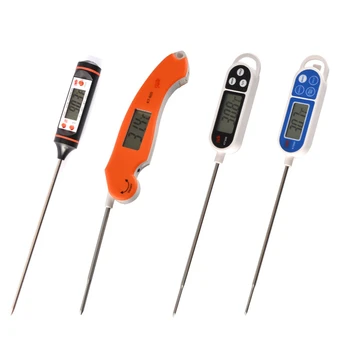 

Multifunction Electric Cooking Pen-type Thermometer for Water Milk Oil Highly Accurate Baking BBQ Meat Measure Digital Probe