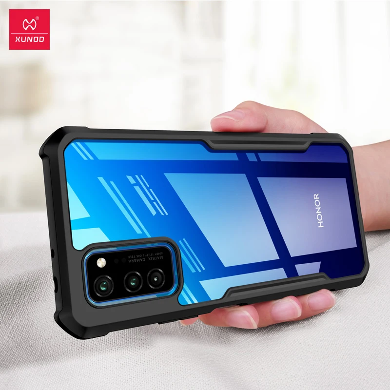 Чехол Xundd для телефона Huawei Honor V30 Pro View 20 противоударный прозрачный силиконовый