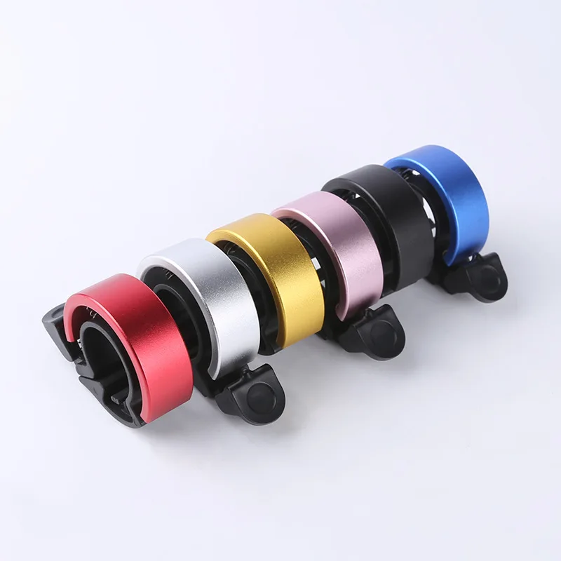 New Bicycle Bell Ultralight Aluminum Alloy Ring Design Safety Warning Bell Mountain Bicycle Crisp Loud Bell Bike Accessories