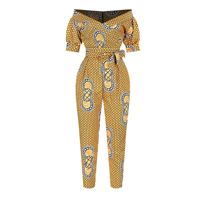 Bola V Neck Jumpsuit Ladies Dresses - Image 4