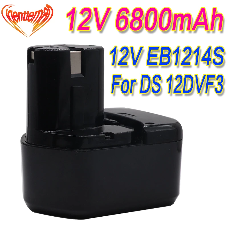Высокое качество 6800 мАч 12V 6.8Ah Батарея для экскаватора Hitachi EB1214S EB1220BL EB1212S WR12DMR CD4D