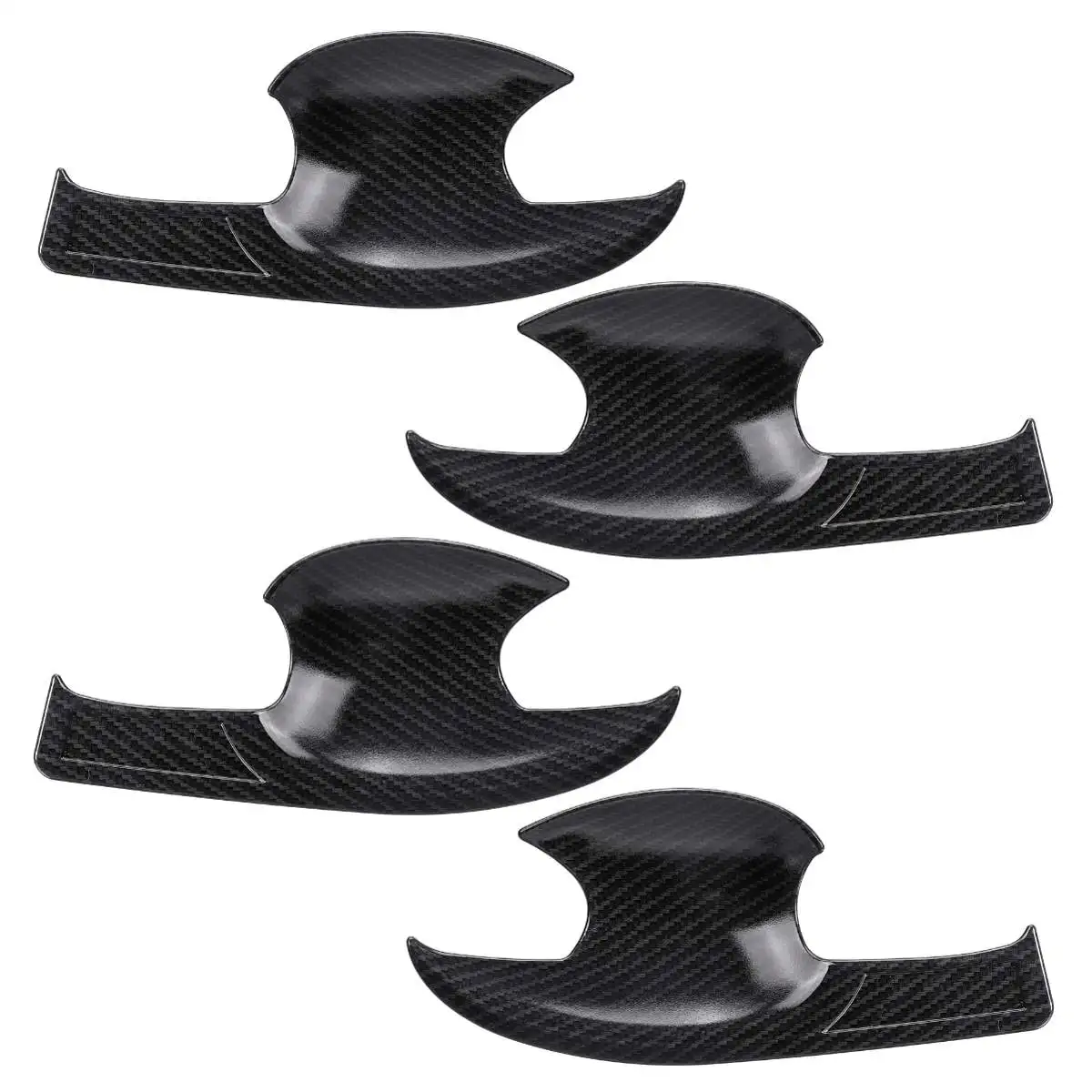 

Hot Sale 4pcs/set ABS Carbon Style Car External Door Bowl Protection Trim Sticker For MAZDA CX-5 CX5 2017 2018 2019