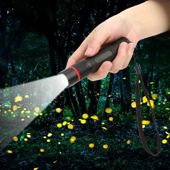 

USB Cgarging 5 Modes LED Flashlight Strong Light Waterproof Outdoor Camping Hunting Torch