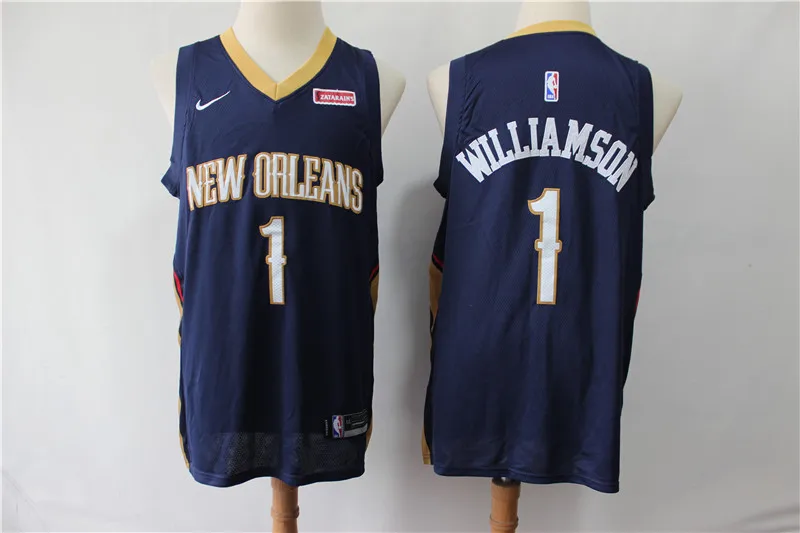 Men's New Orleans#1 Zion Williamson new Jersey