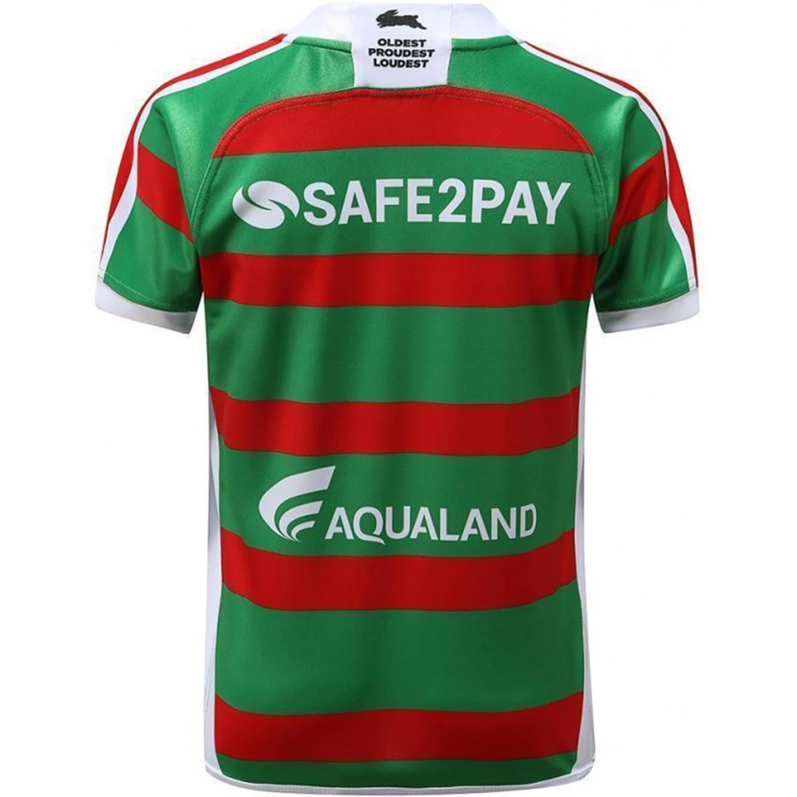 RESYO для 2020 Южной Сидни Rabbitohs мужская Реплика дома/вдали Регби Джерси Спортивная