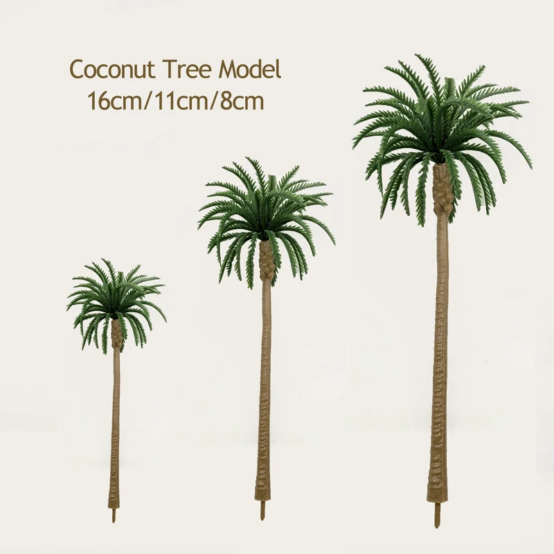 Artificial Palm Tree Diorama | Scale Model Tree Palm Trees