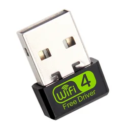 150mbps mini usb wifi adaptador de placa de vídeo wi fi adaptador para usb ethernet wi fi dongle 2.4g placa de rede antena wi fi receptor