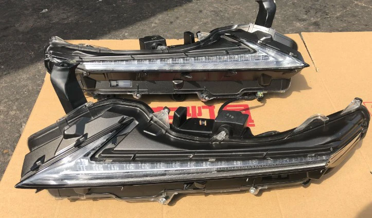 1 pair 2pc Для Lexus NX200 NX300 переднего бампера дневные ходовые огни-18 - Цвет: 1 pair 2pc