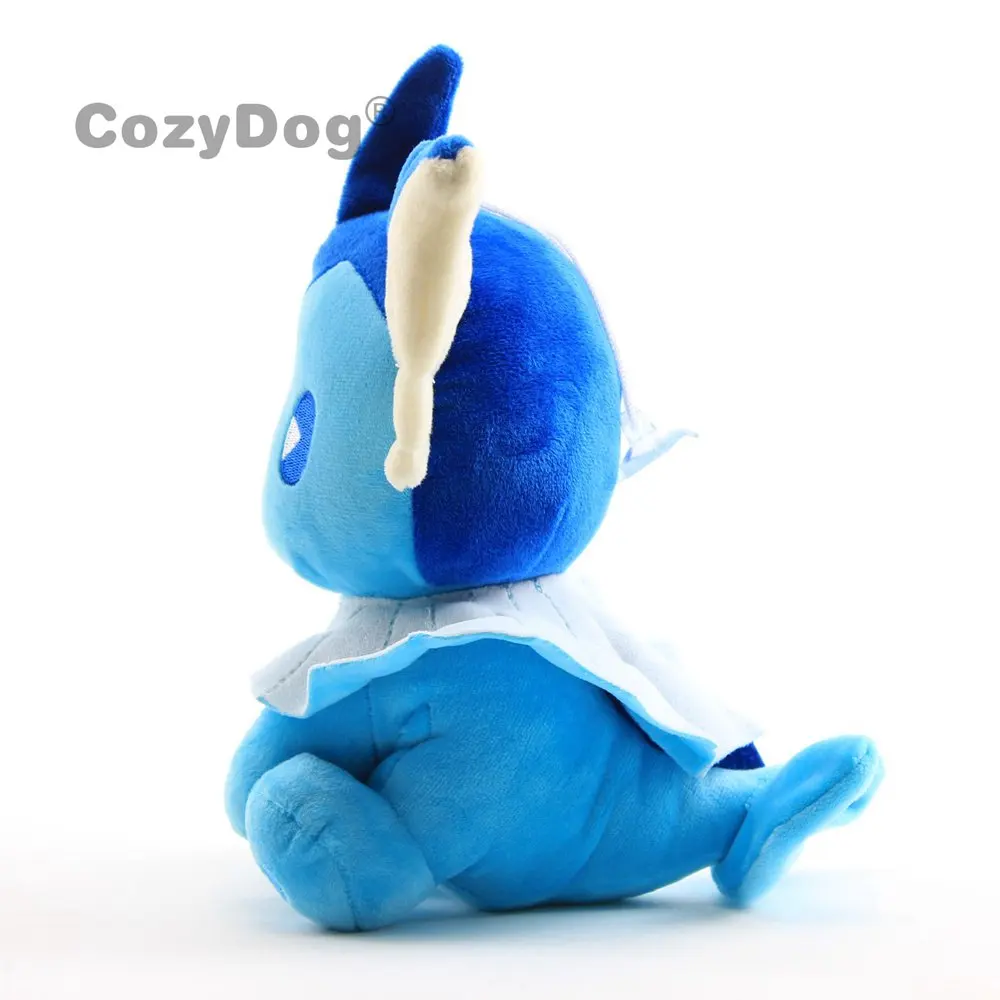 23 см аниме Eevee плюшевые куклы игрушки Kawaii милый голубой кролик мягкие животные игрушки Дети Рождественский подарок на день рождения