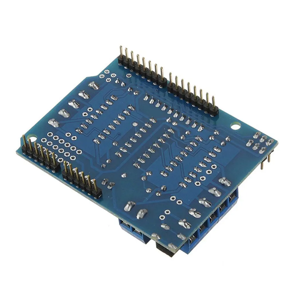 L293D Плата расширения привода двигателя для Arduino Duemilanove Mega Uno Плата расширения привода двигателя