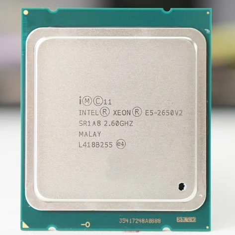 Intel Xeon Processor E5-2650 V2 E5 2650 V2 CPU 2.6 LGA 2011 SR1A8 Octa Core Desktop processor e5 2650V2 100% normal work