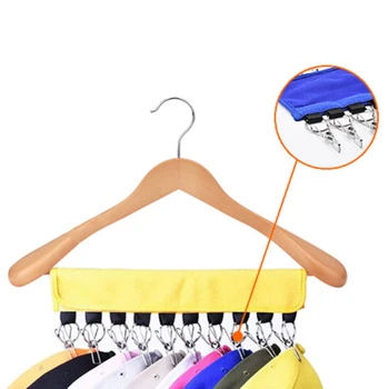 

Hot Cap Organizer Hanger Baseball Caps Holder Hats Organizer Towel Sock Hanger Clothes Clip Home Tool Closet Storage Travel