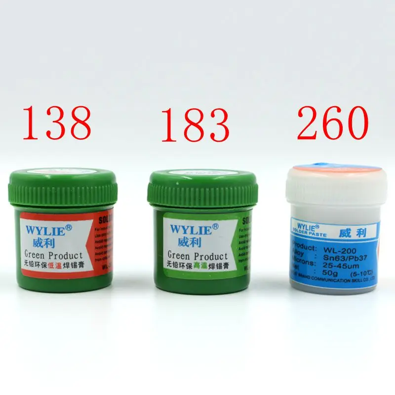 

Eeayfix WYLIE low temperature tin paste for BGA tin-planting with medium temperature solder paste with lead/lead-free t