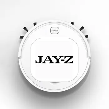 

Smart Robot Vacuum Cleaner Rechargeable USB Auto Sweeping Mop Clean Robot Sweeping Cleaner Music Bands Rap Jay-Z Logo
