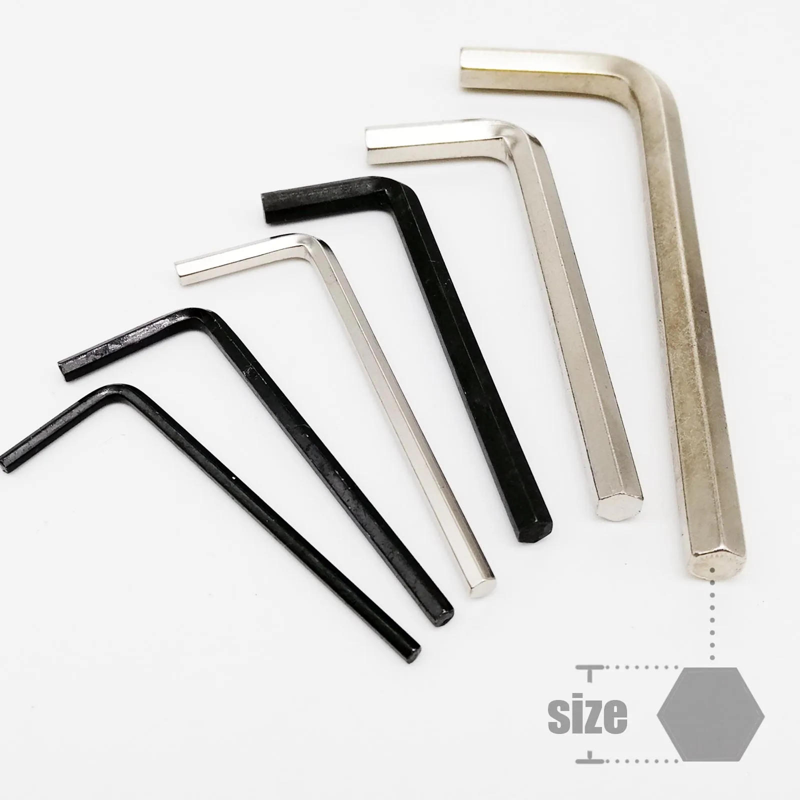

1/2/5pcs Steel Micro Small 0.7 0.9 1.27 1.5 2 2.5 3 4 5 6mm Hex Hexagon Socket Allen Head Screw Bolt Screwdriver Driver Key Tool